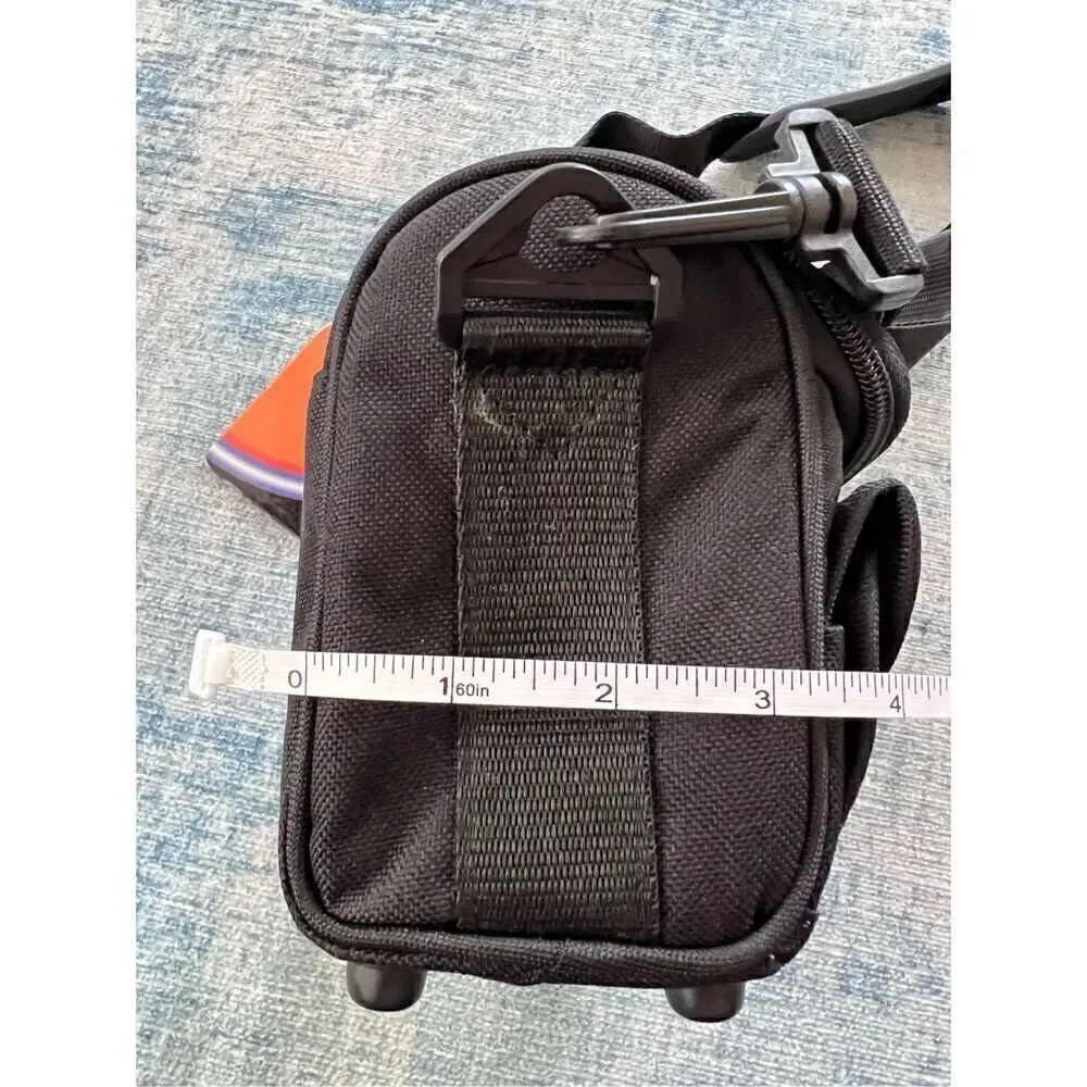 Courier Black Camera Case Bag w Removable Shoulder Strap